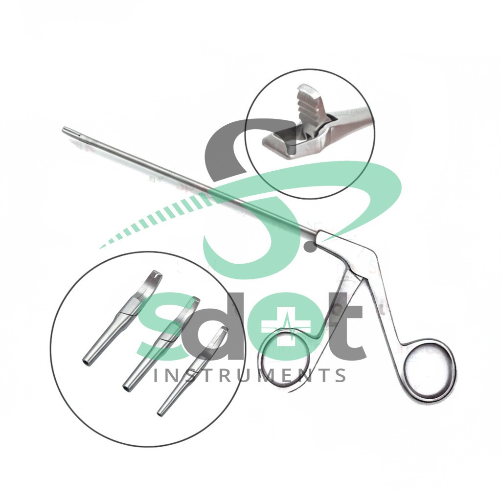 Knee Arthroscopy 3.5mm Straight ,Curved Left And Curved Right Forcep By SdOt