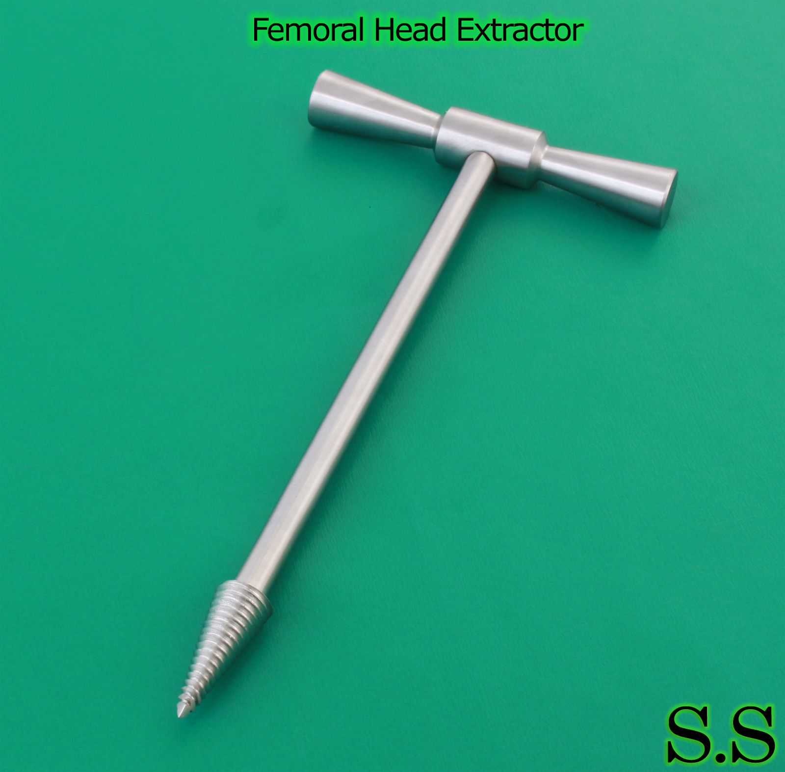 Femoral Head Extractor, Corkscrew, Orthopedic Instruments