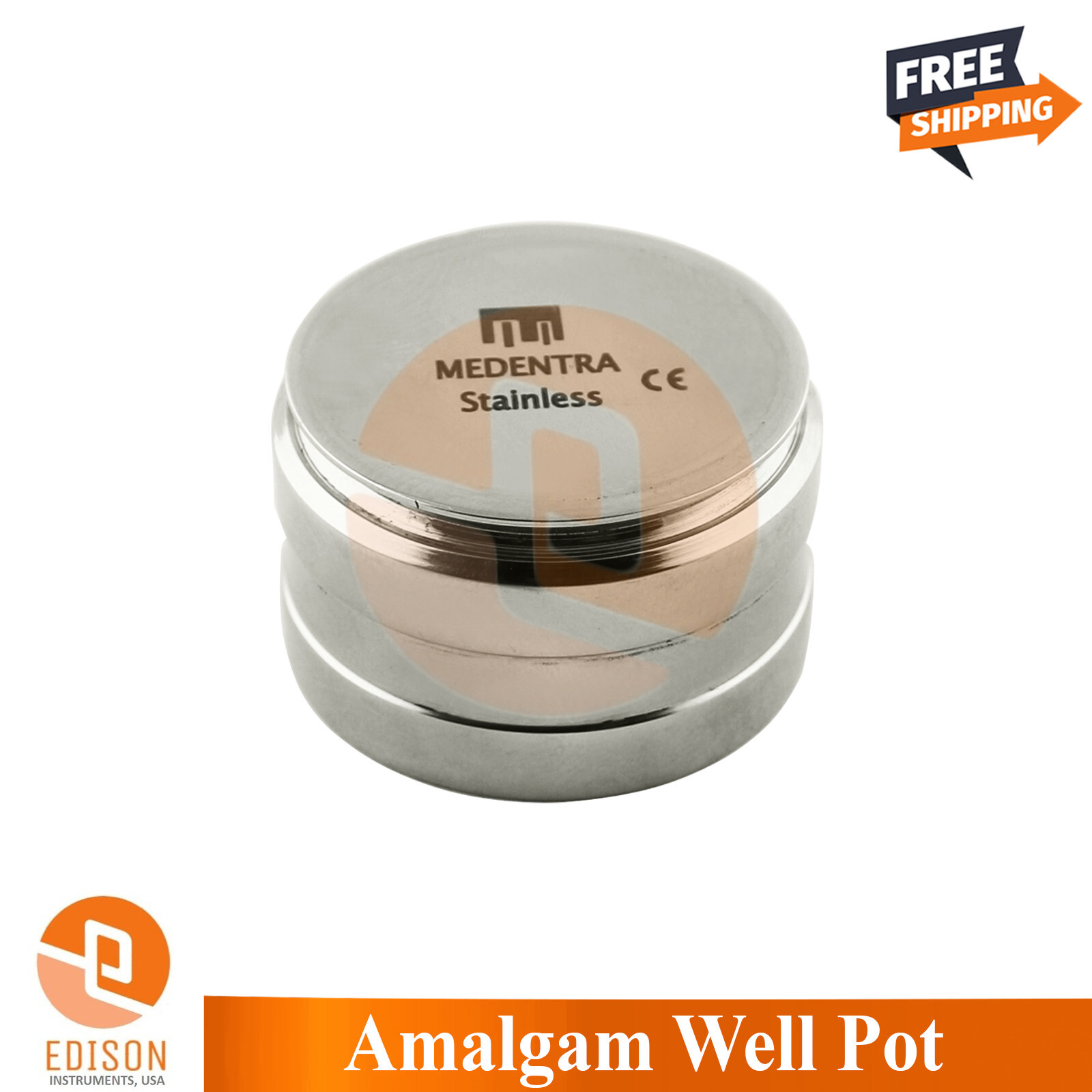 Surgical Amalgam Bone Grafting Mixing Well Pot Non Slip Dental Restorative Tool