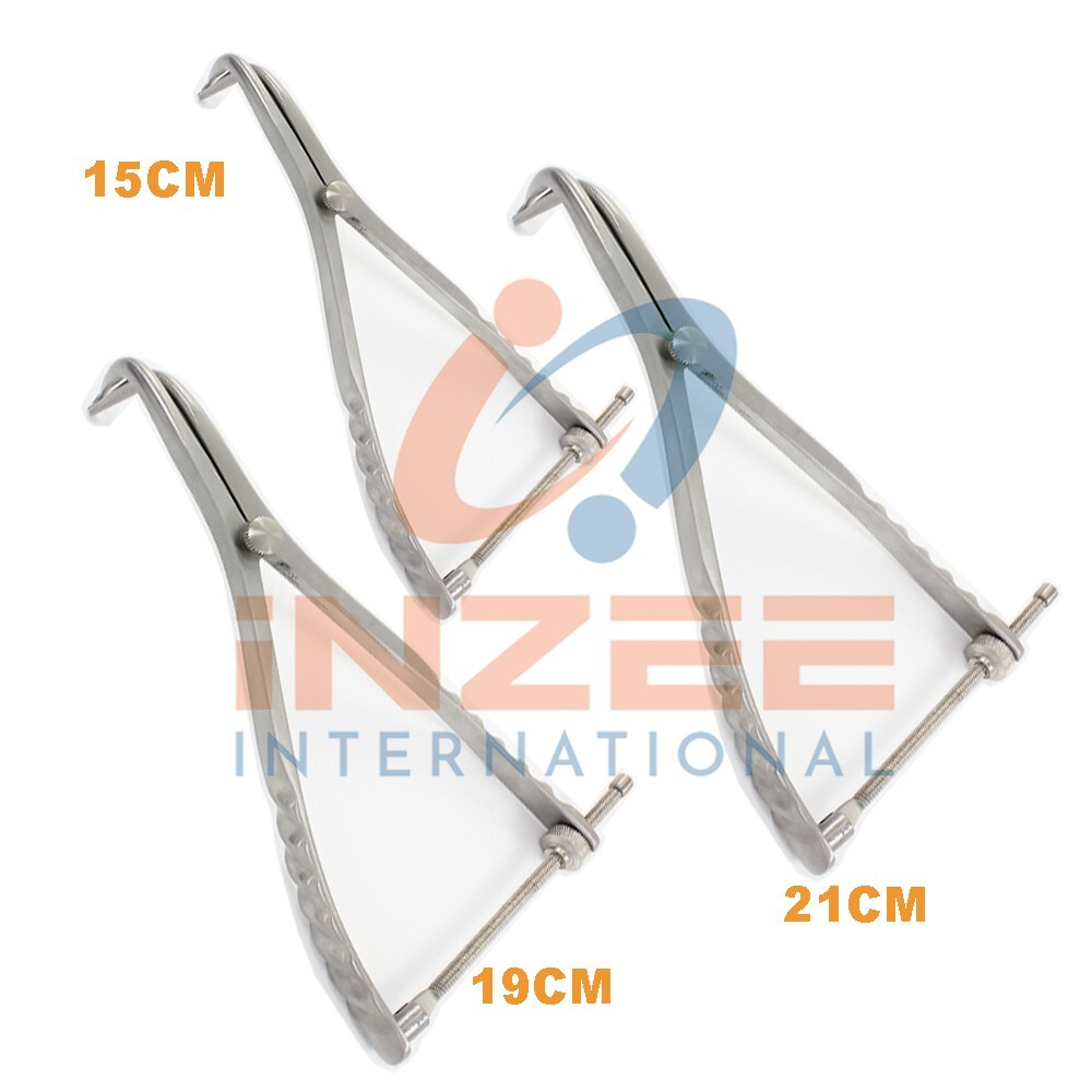 Stifle Distractor With Spinlock 15cm 19cm 21cm Set of 3Pcs Orthopedic Instrument