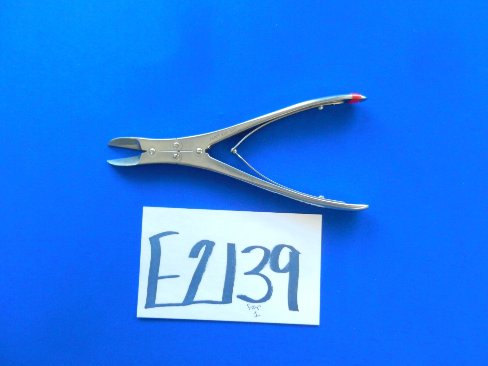 E2139 Jarit 230-305 Ruskin Liston 22mm Straight Cutting Orthopedic Forceps