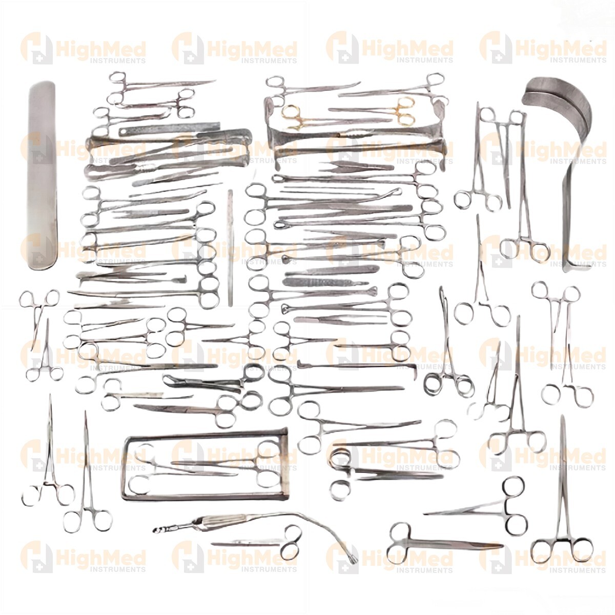 161 Pcs Major Basic Surgery Set Surgical Instruments Kit German Grade