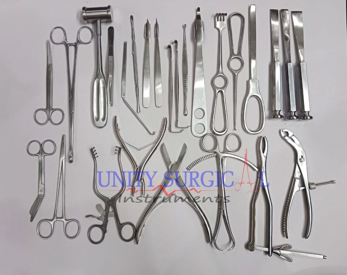 Basic Orthopedic Surgery 25 Pcs Set Surgical High Quality instruments