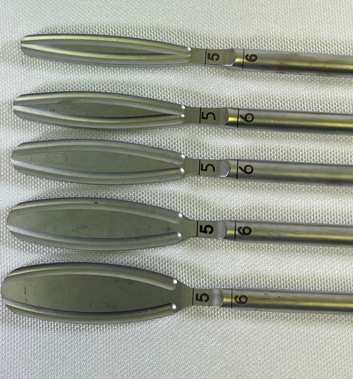 Set of 5 Medtronic OLIF Modular Shavers 8-16mm x 45mm Neurology Spine Orthopedic