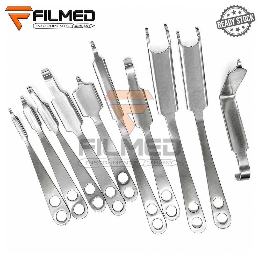 Hip Retractor Heavy Orthopedic Surgery Instruments 10 Piece Set Premium Quality