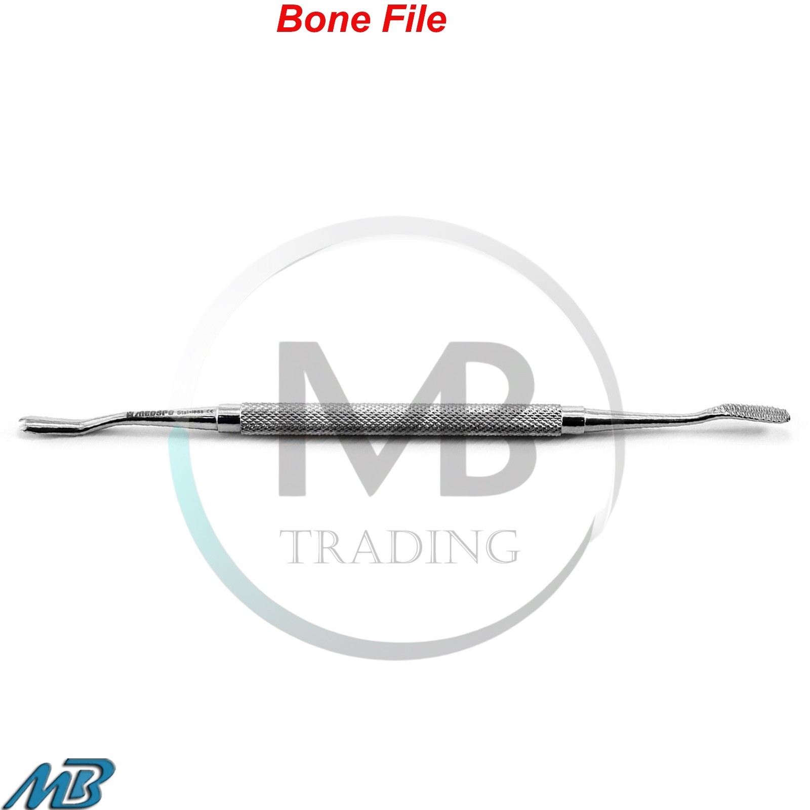 3Pcs Dental Bone File Orthopedic Rasp Scraper Surgical Oral Surgery Instruments