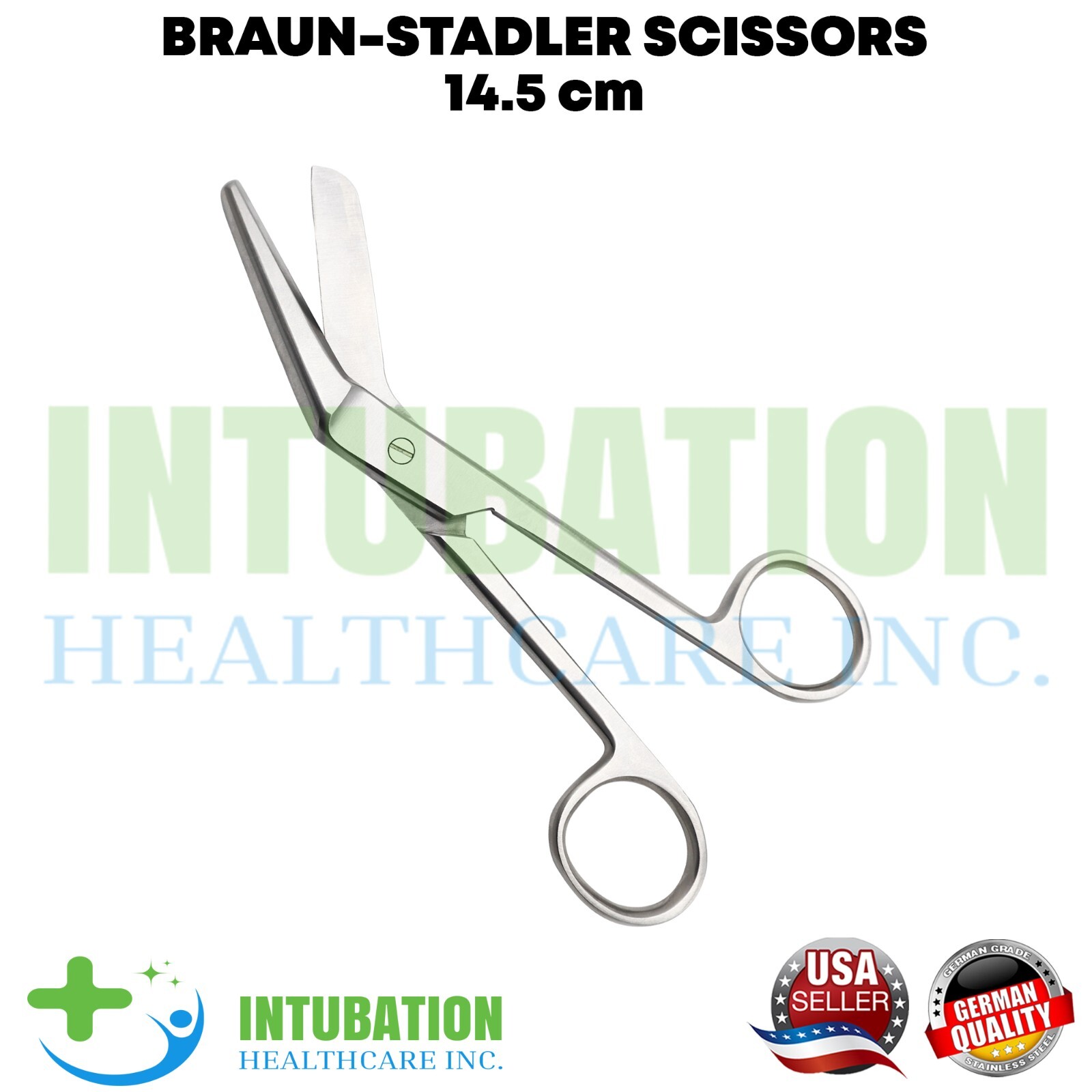 BRAUN-STADLER 14.5cm Surgical Scissor Stainless Steel Operation Tool