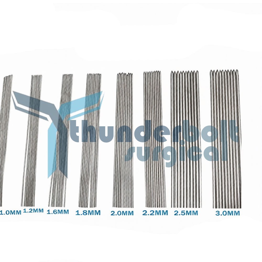 Steinmann Pins Set of 200 PCS Orthopedic Surgical High Quality Instruments