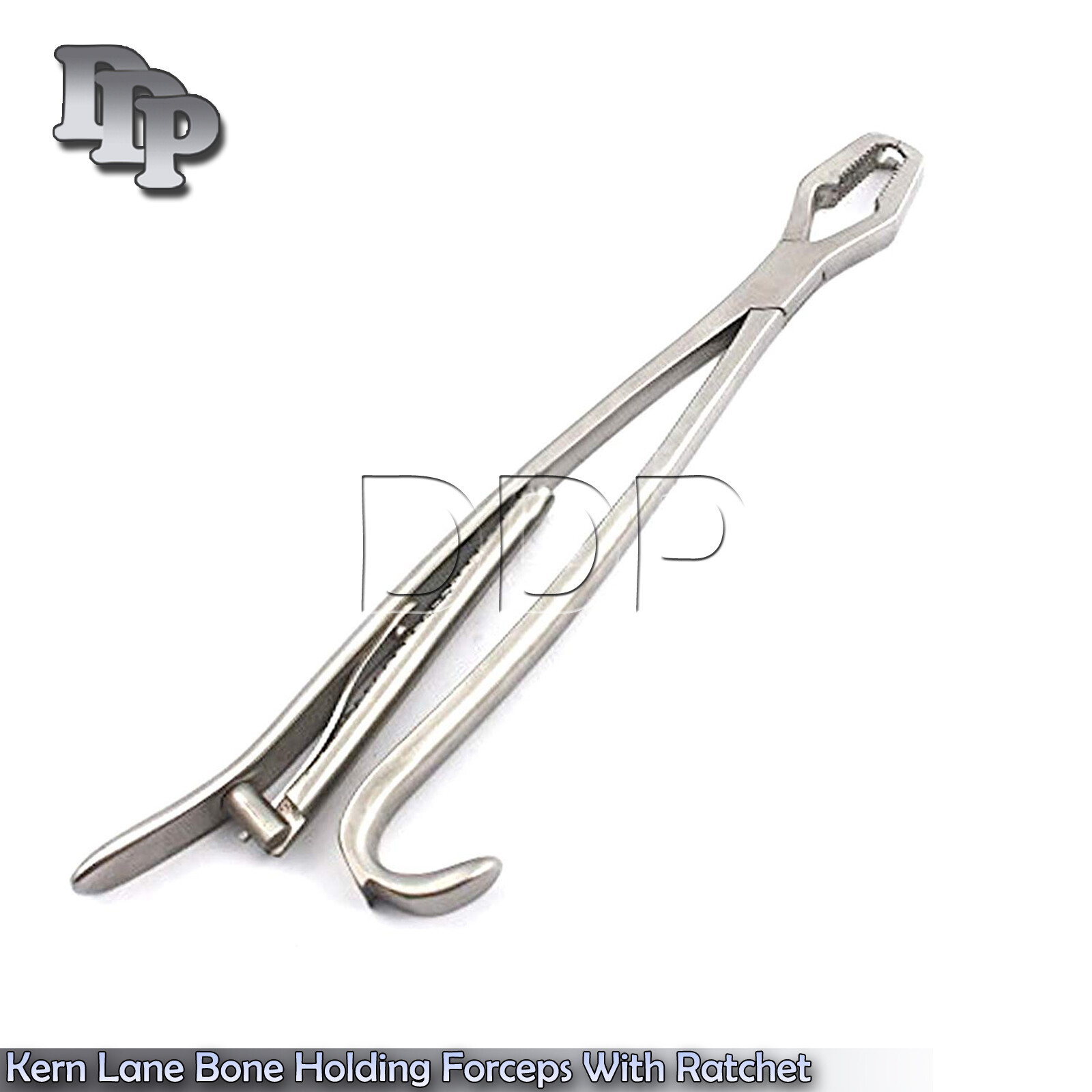 Kern Bone Holding Forceps Ratchet 13″ Veterinary Instruments