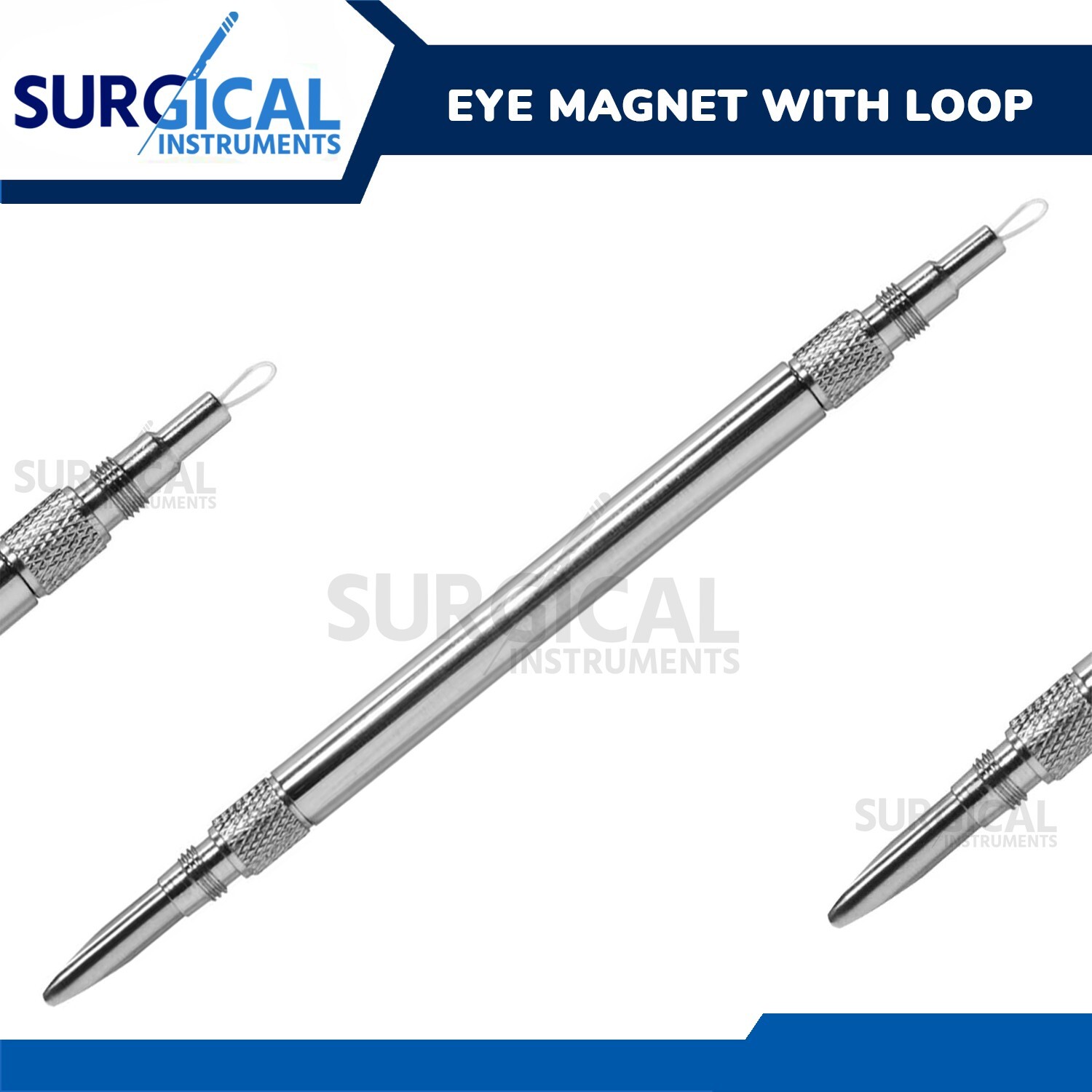 Eye Magnet & Foreign Body Loops Surgical Instruments Stainless German Grade