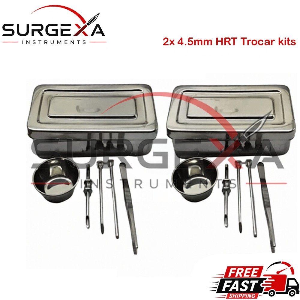 4.5mm HRT Trocar kit Hormone Replacement Pellet Insertion Trocars