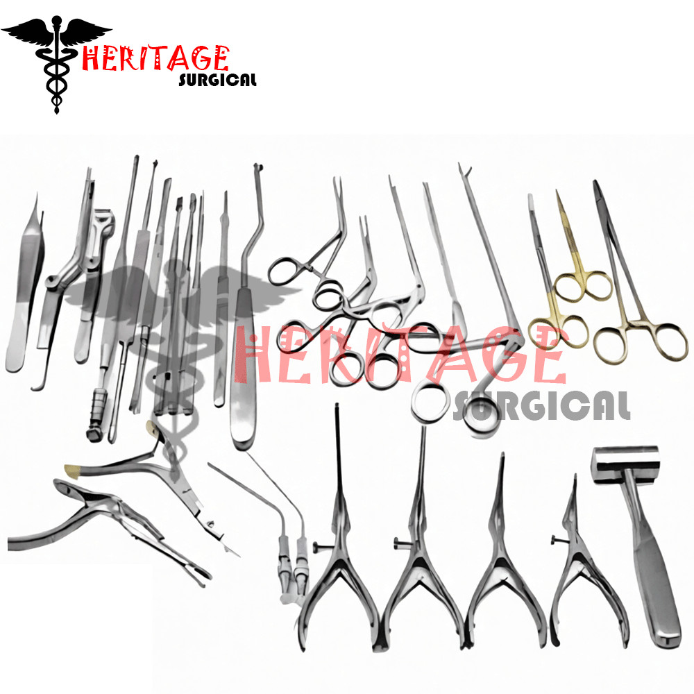Septoplasty Instruments Set of 28 Pcs Nasal Surgery Tools Set German Quality
