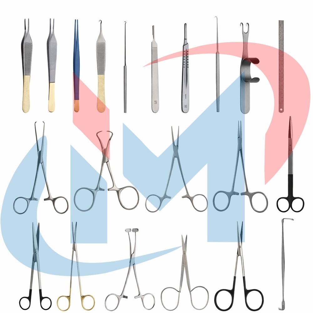 FaceLift Instruments Set of 61 Pieces Face Surgery Instruments