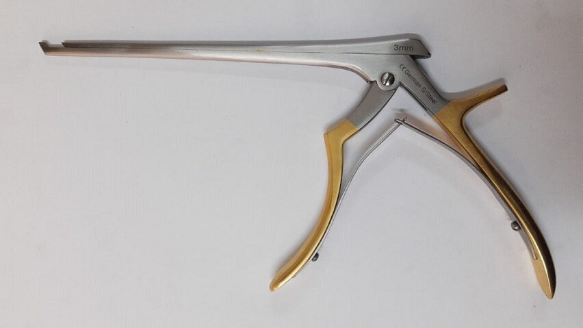 Kerrison Punch Faris smithSet5Pcs up bite45Degree 7inch Shaft SurgicalInstrument