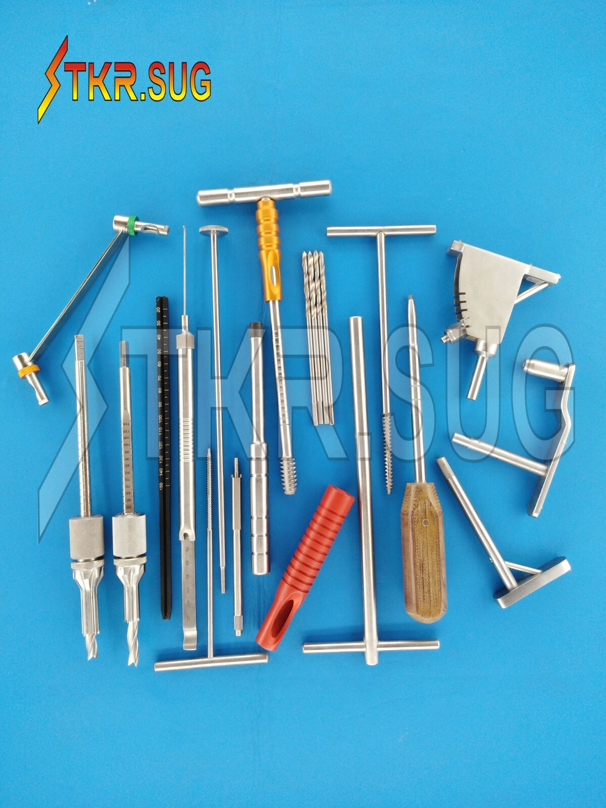 DHS DCS Complete Set Stainless Steel Surgical Orthopedic Instruments 21 PCS A+