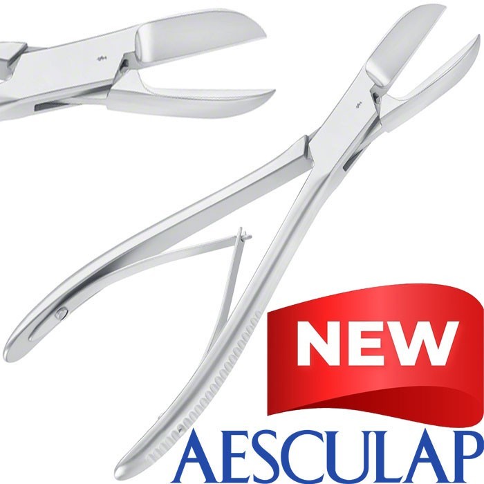 AESCULAP FO624R Liston Bone Cutting Forceps Cutter Straight 20cm 8″ Jaw 1.5″ 3.5