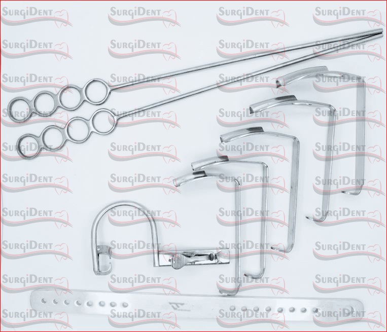 Tonsillectomy Surgical Instruments Set 8Pcs ENT German Quality Surgery tools