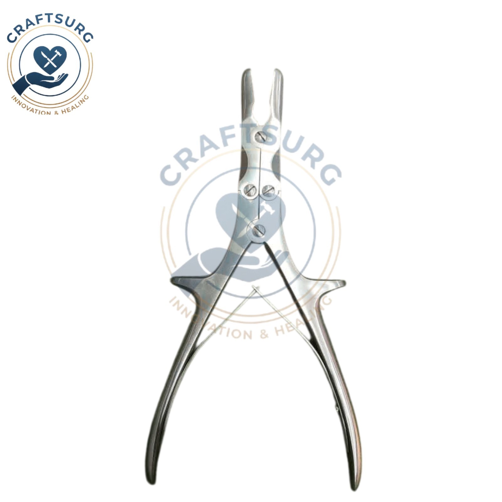 Stille Luer Bone Rongeur 9″ Straight Double Action Orthopedic German Grade