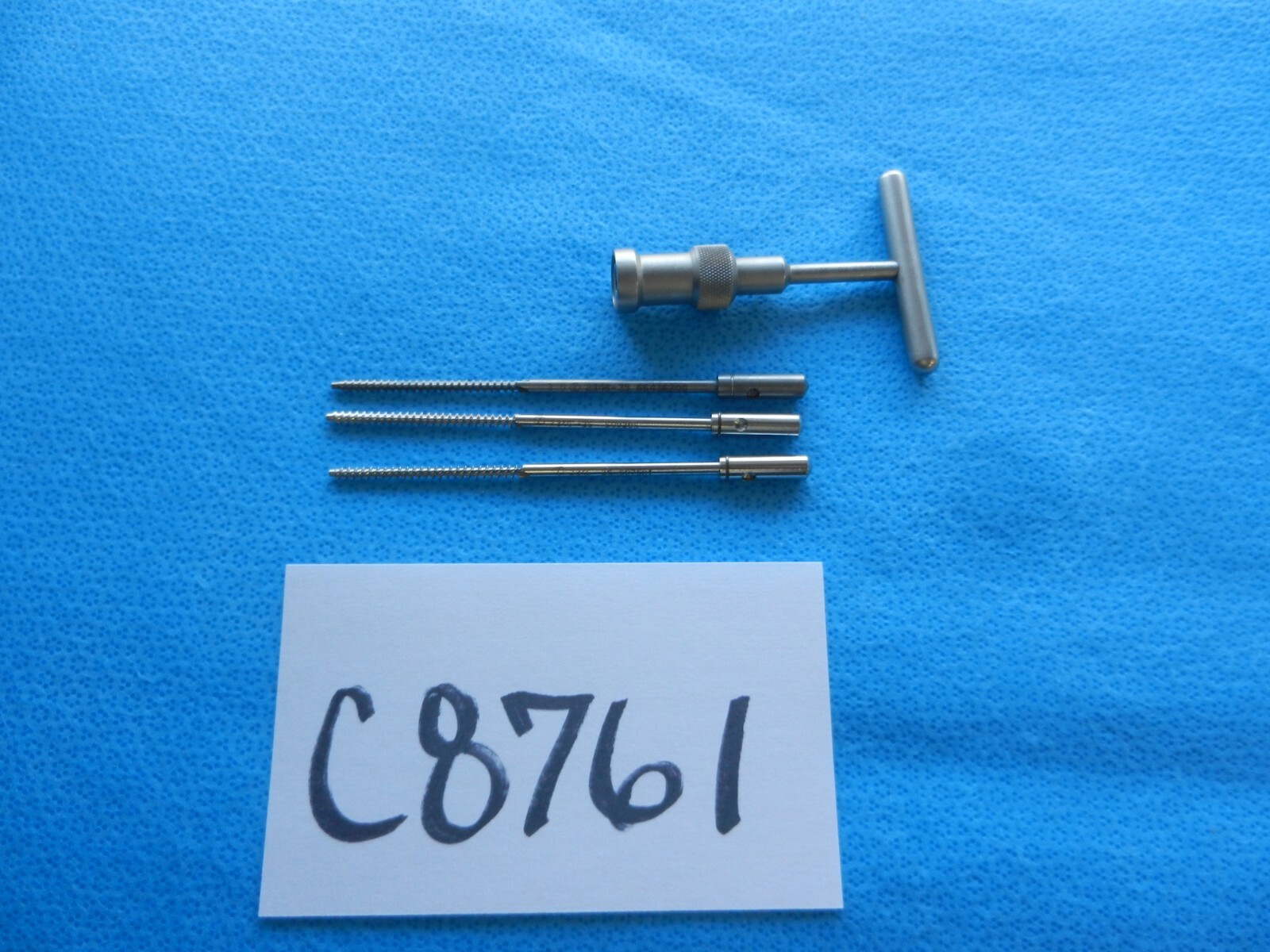 Zimmer Surgical Orthopedic 2346-03 T-Handle W/ 2346-35 3.5mm Taps