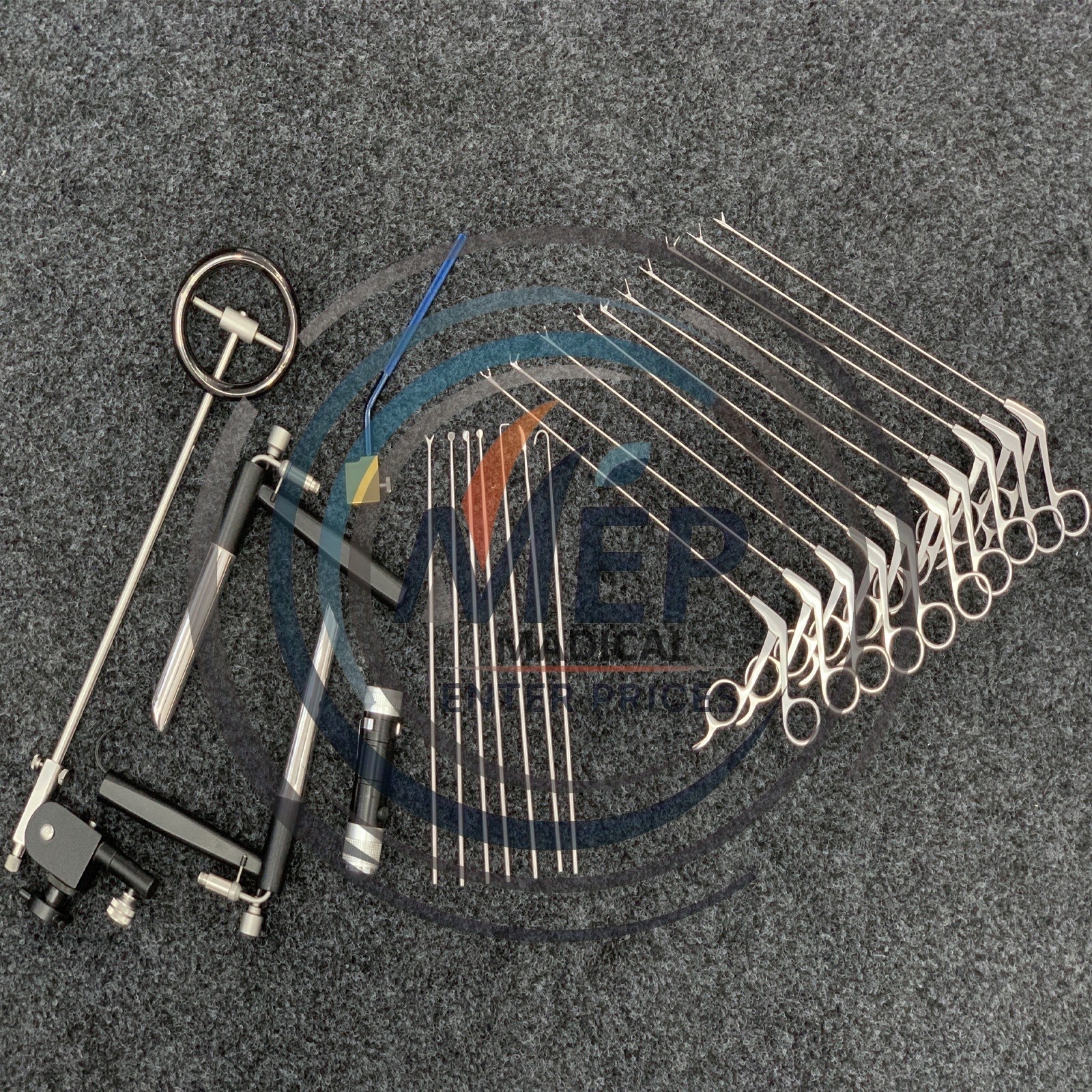 Pedestal Laryngoscope Set of Micro Laryngeal Surgery ENT Instrument Endoscopic