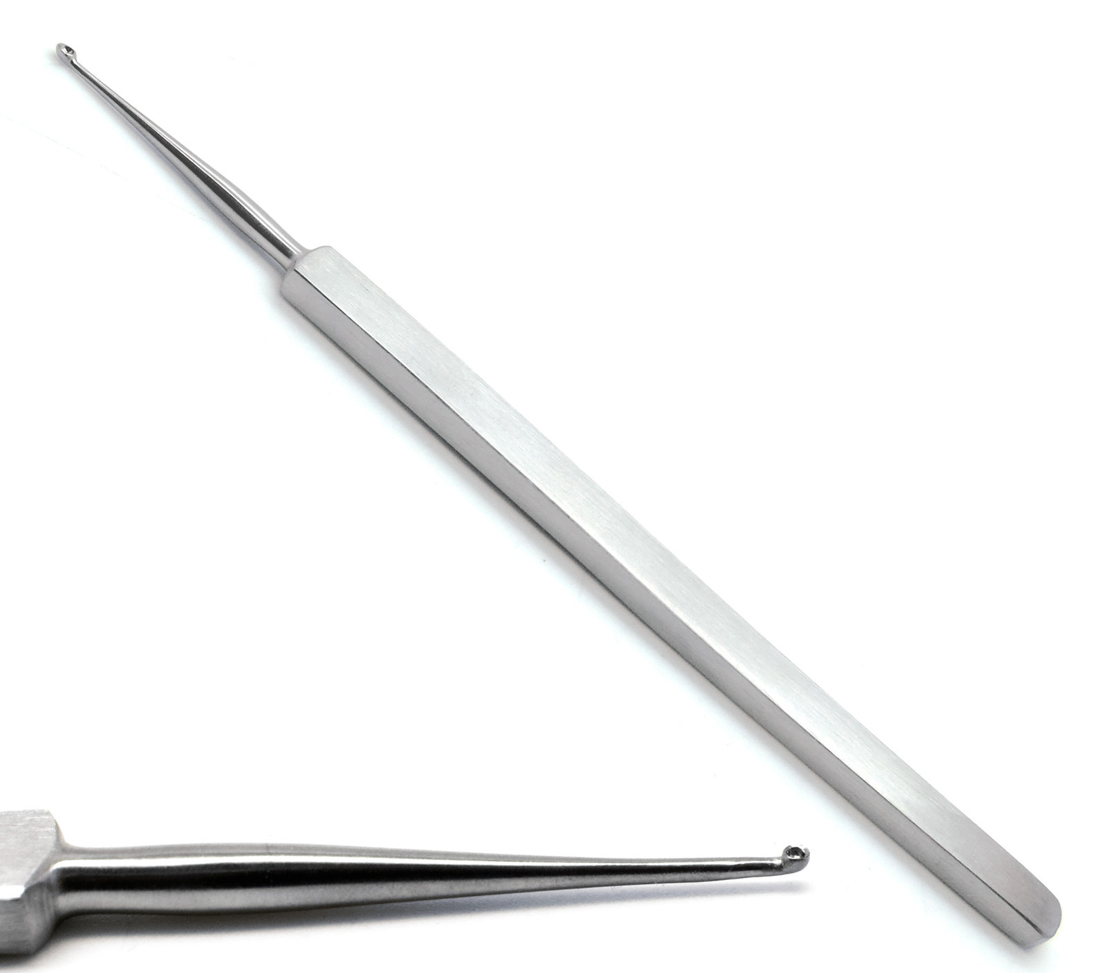6 Pcs Meyhoefer Chalazion Ear Curette #-1,#0,#1,#2,#3,#4 Surgical ENT Instrument