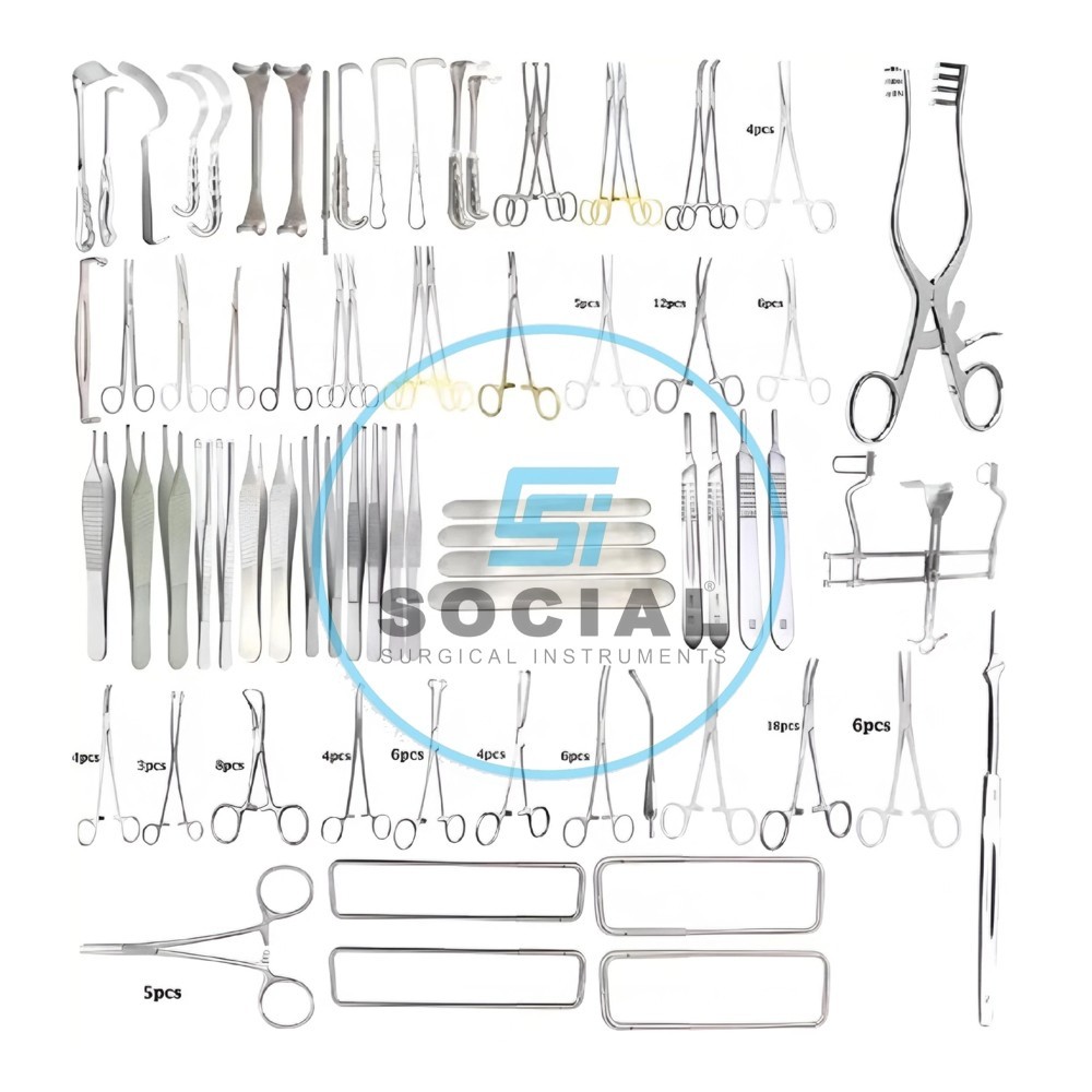 Major Hernia Hydrocoelectomy Surgery Set Of 150pcs Best Quality Surgical