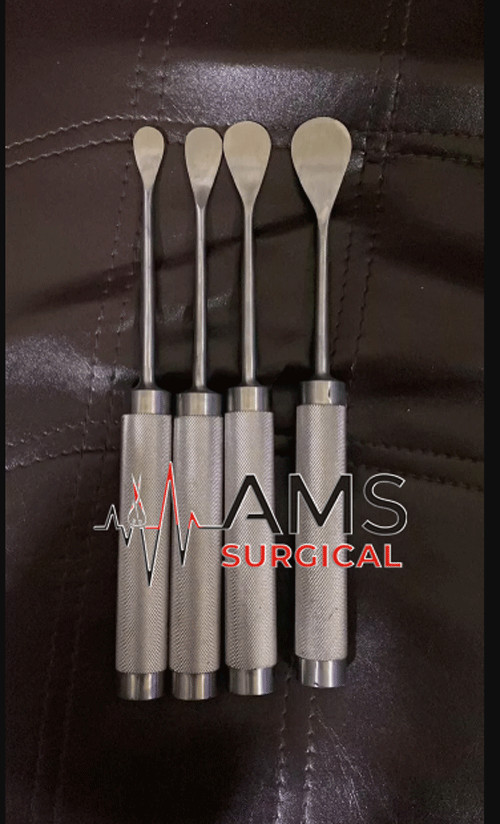 New Orthopedic Spine Cob Elevator 4Pcs Set Stainless steel