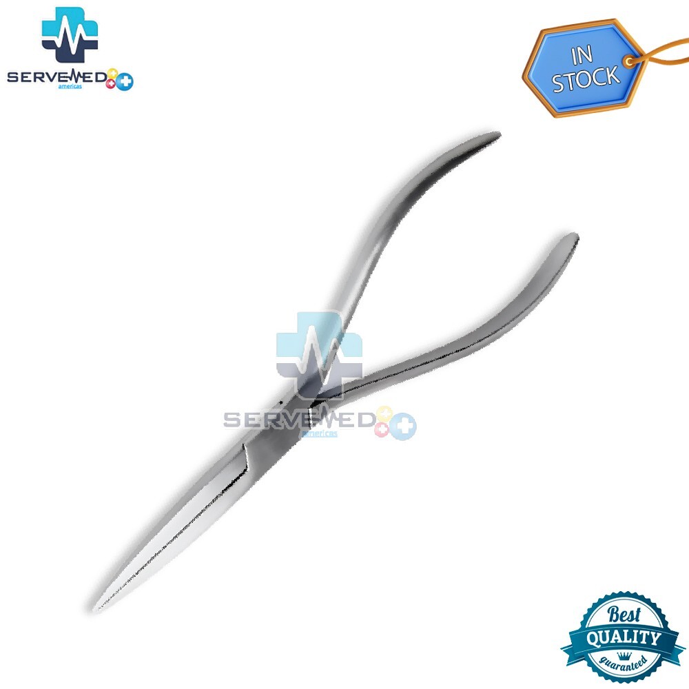 7″ Extra Long Straight Needle Nose Pliers Long Jaw Surgical German Grade