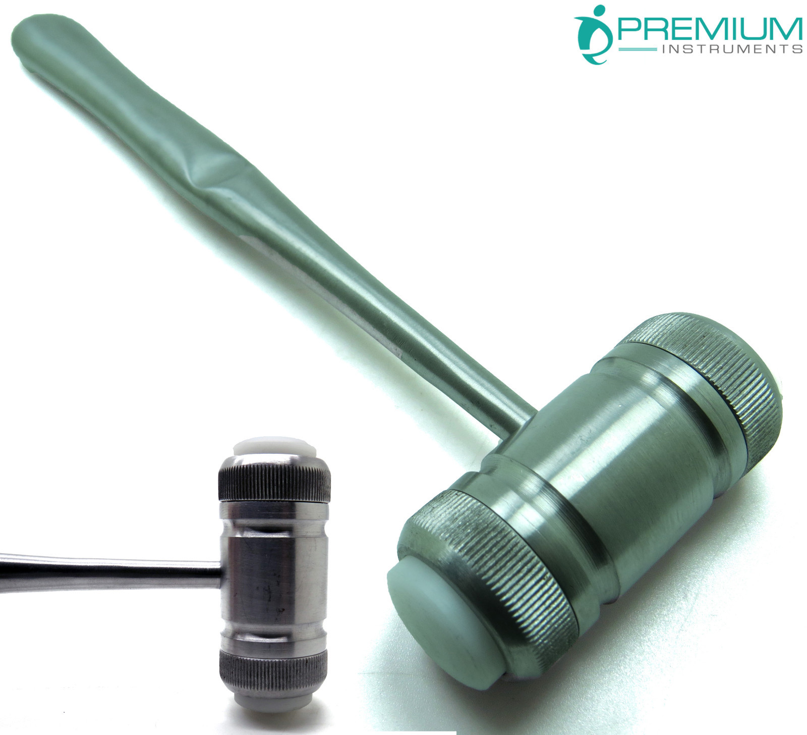 MEAD Mallet 7.5″ Head 7.29oz W/ 2 Replaceable Nylon Caps Orthopaedic Instruments