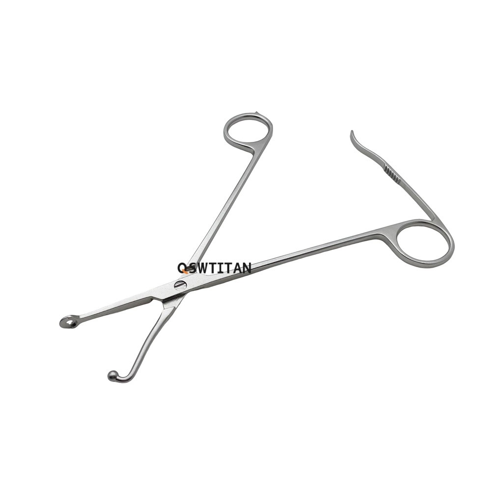 Plate Holding Forceps with Snap design Lock Veterinary Surgical Instruments