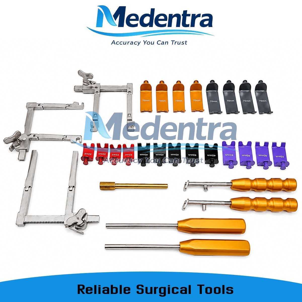 Trimline Cervical Retractor Set Spine Surgery Orthopedic Surgical Instruments