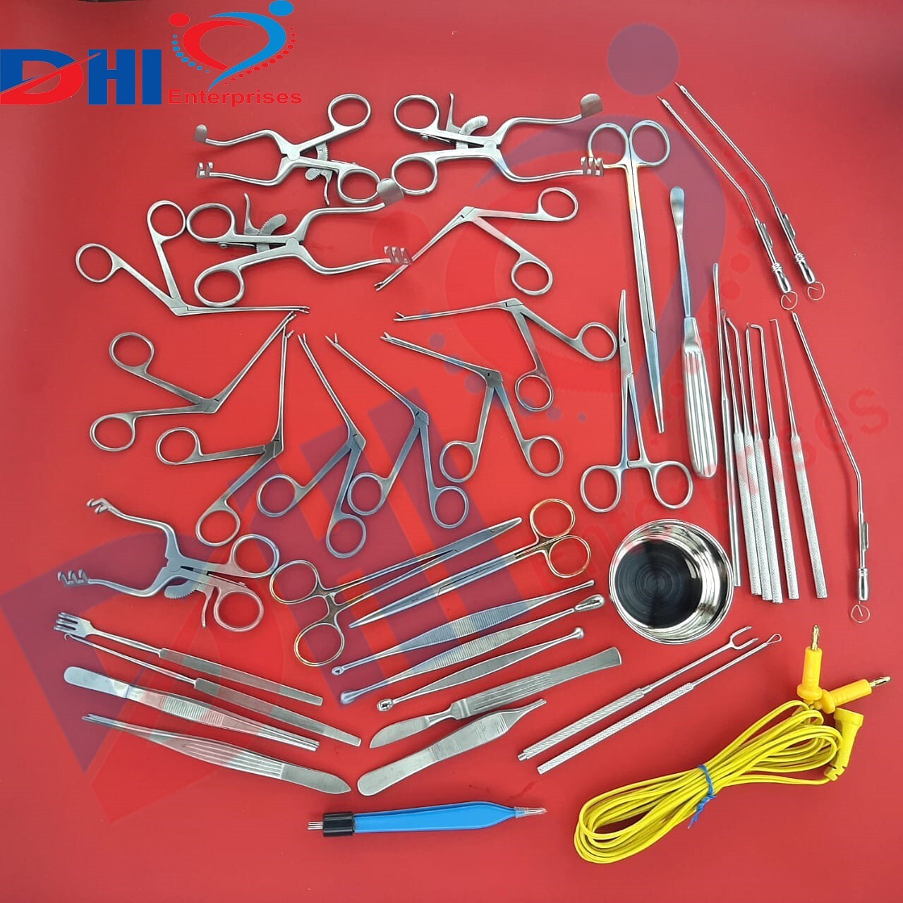 Tympanoplasty Micro Ear Surgery Instruments Surgical Set Of 41 Pcs Grade A+ DHI