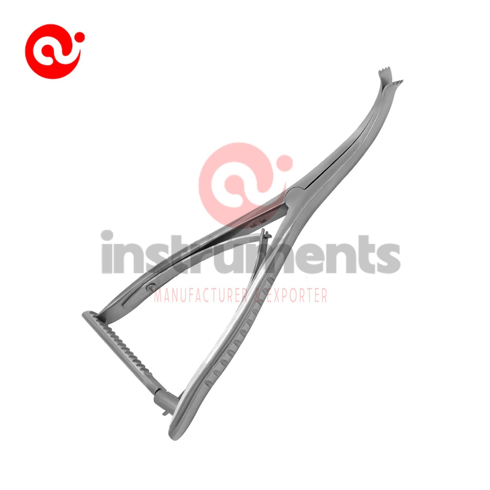 Inge Lamina Spreader with Teeth 6″ and 9.5″ Curved Jaws Surgical Instruments