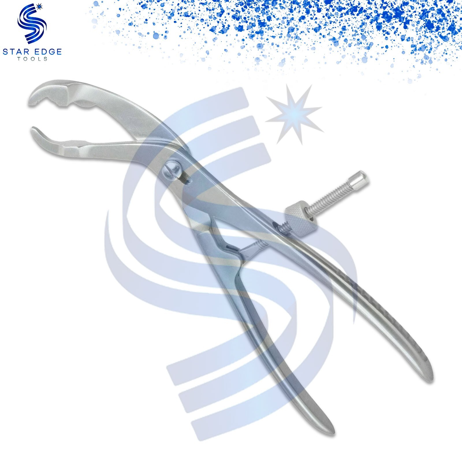 Bone Holding Forceps Verbrugge Clamp Self Centering 28cm Orthopedic German Grade