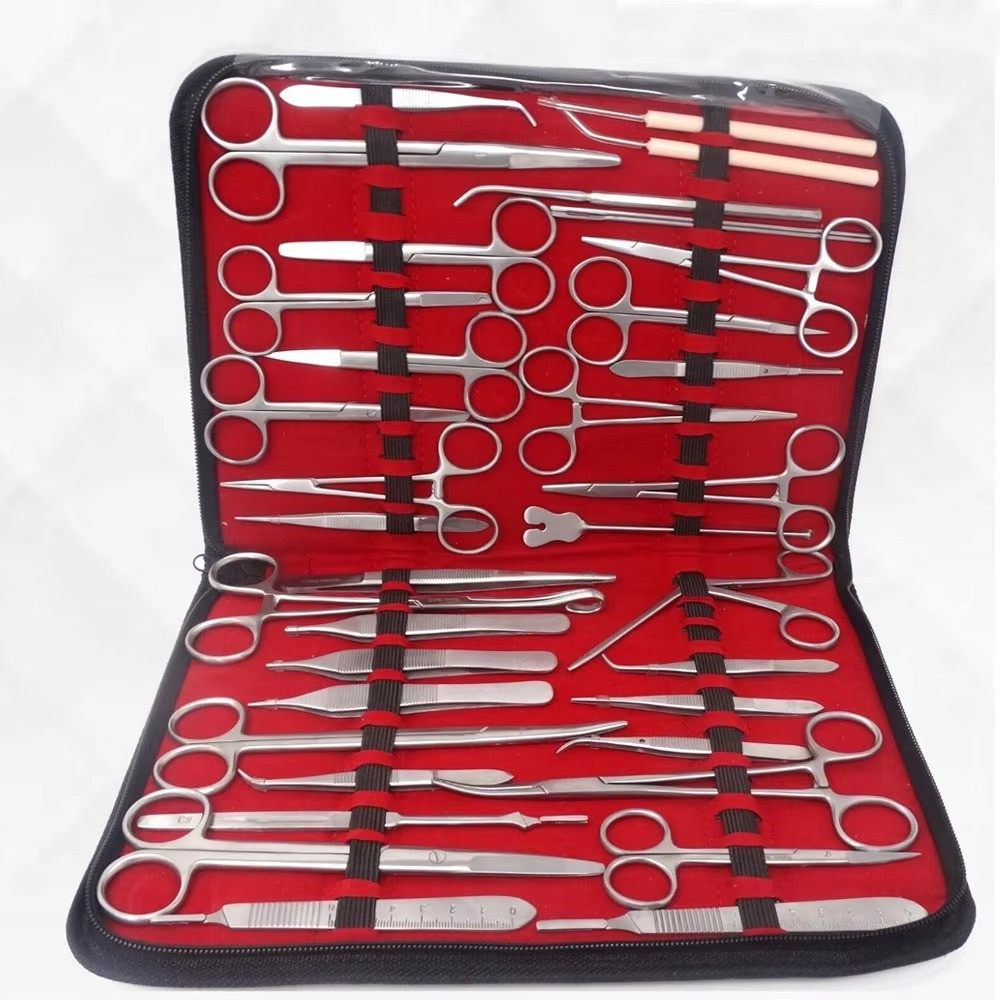 JIM PRO General Basic 157Pc Veterinary Surgical Instrument Kit With Case Vet set