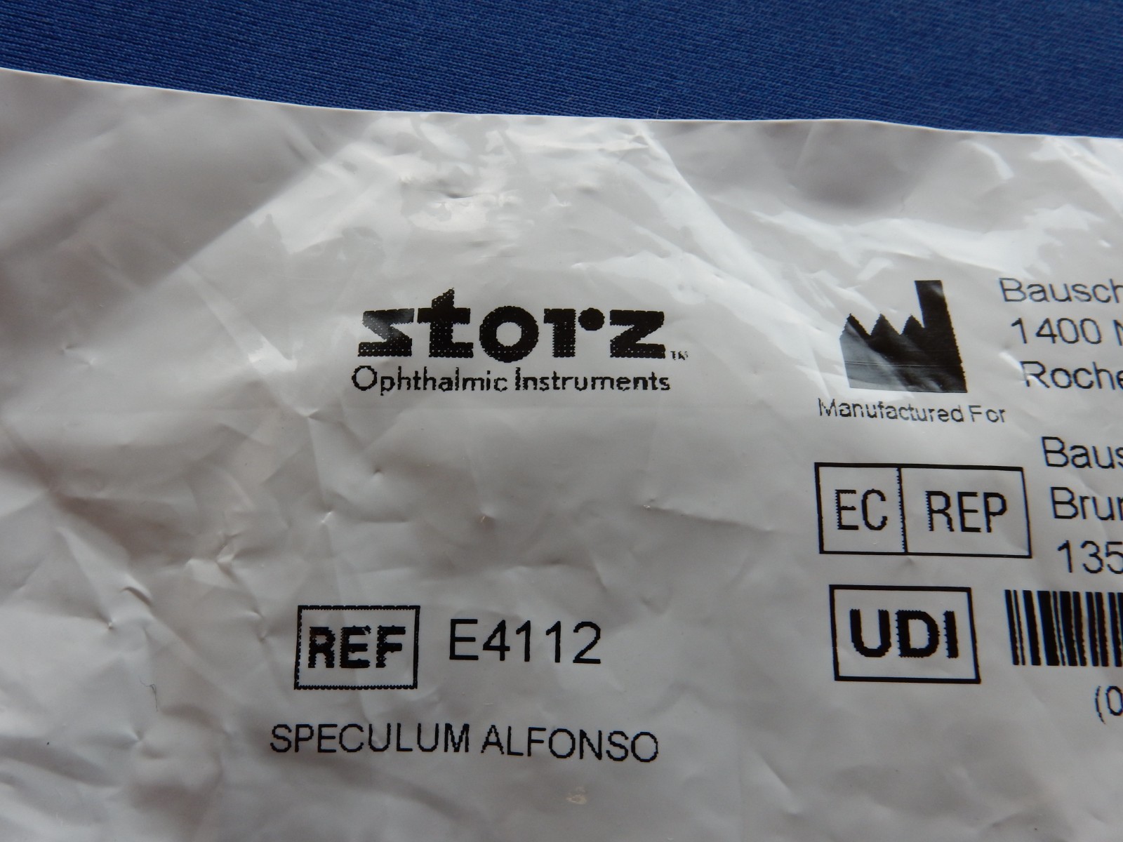 Storz E4112 Ophthalmic Alfonso Speculum