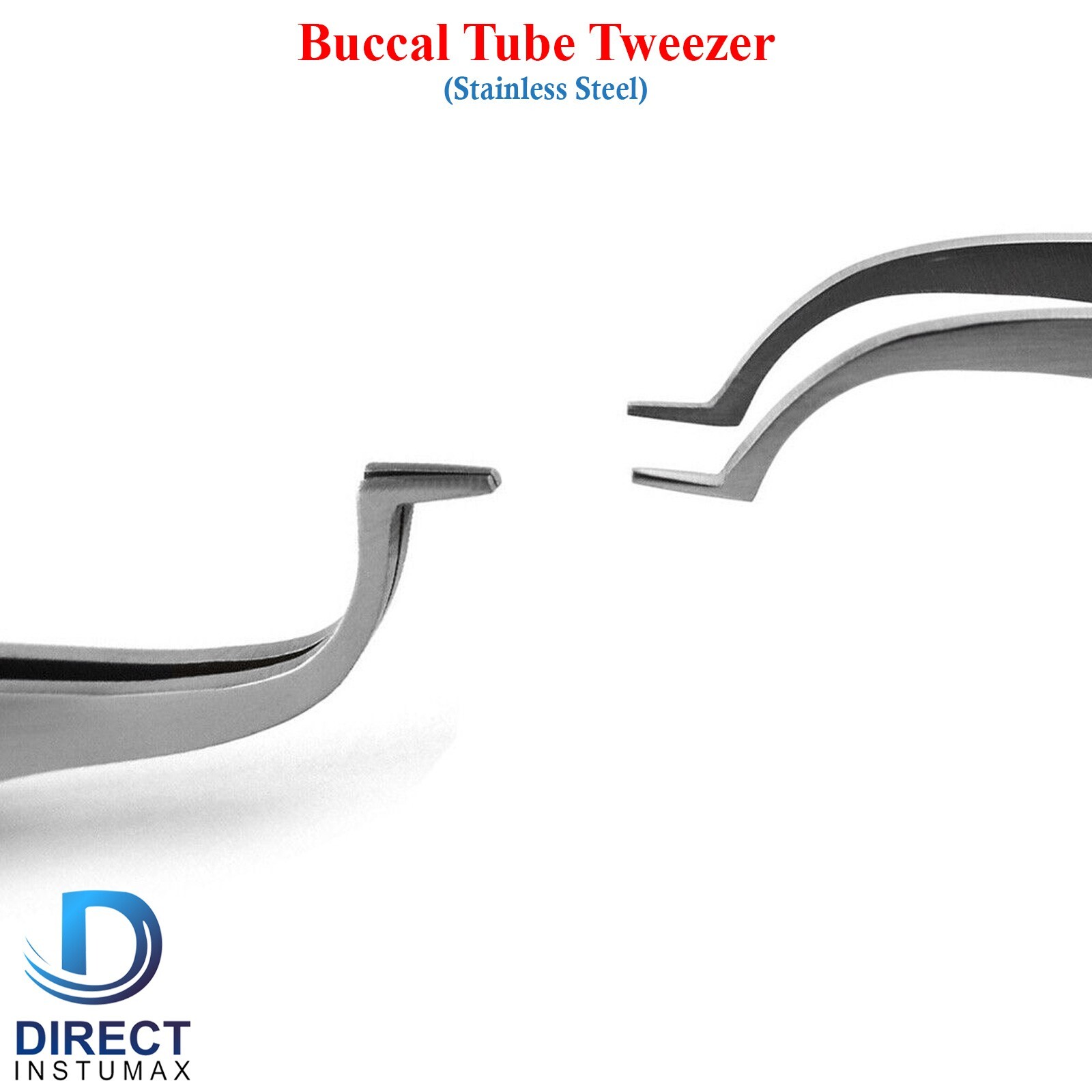 Dental Orthodontic Buccal Tube Tweezers Surgical Dental Instruments German Grade