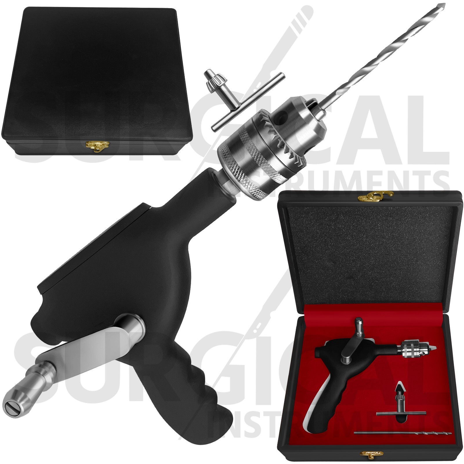 Bone Drill Surgical Medical Orthopedic with Chuck Stainless Steel German Grade
