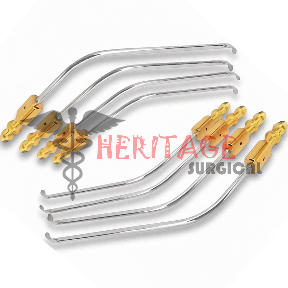 21.5cm Love Nerve Root Retractor with Suction Tube Professional Neuro Spine