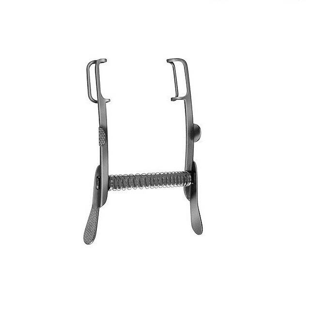 MELLINGER EYE Speculum, Fenestrated, Non-Magnetic Blades 15 mm, 2.3/4″