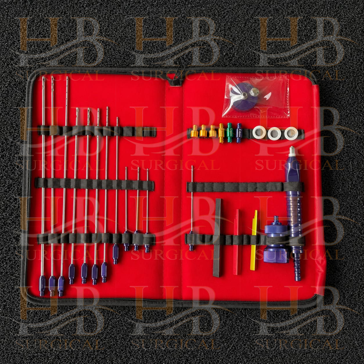 Liposuction Luer Lock Cannulas Nano Fat Transfer Cosmetic Surgery Kit