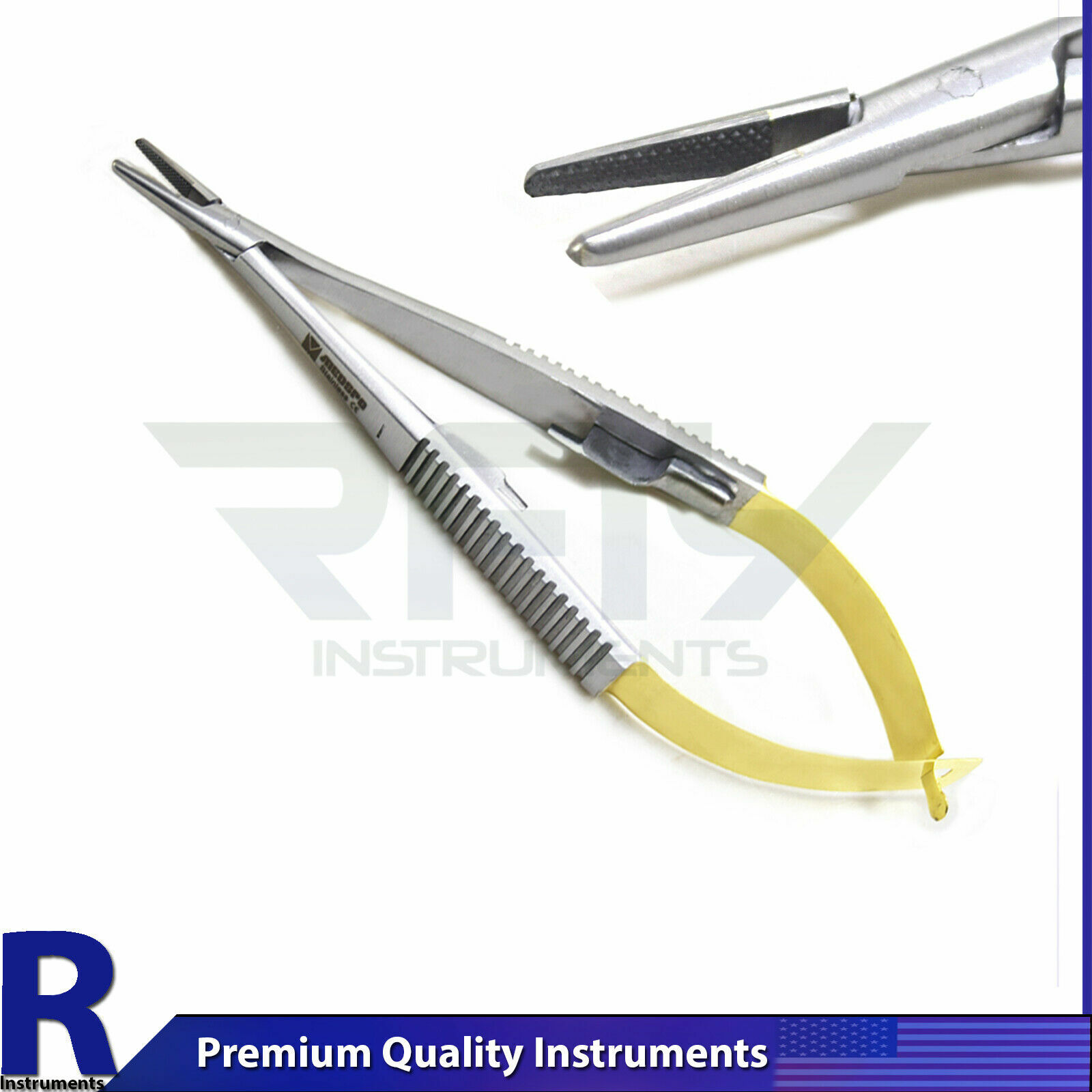 Dental Micro Oral Surgery Gum Cutting Noyes Scissors Needle Holder Castroveijo