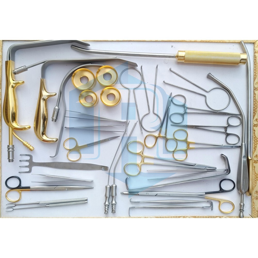 Breast Augmentation Set Of 38 Pcs , Plastic Surgery, Surgical Instruments Set