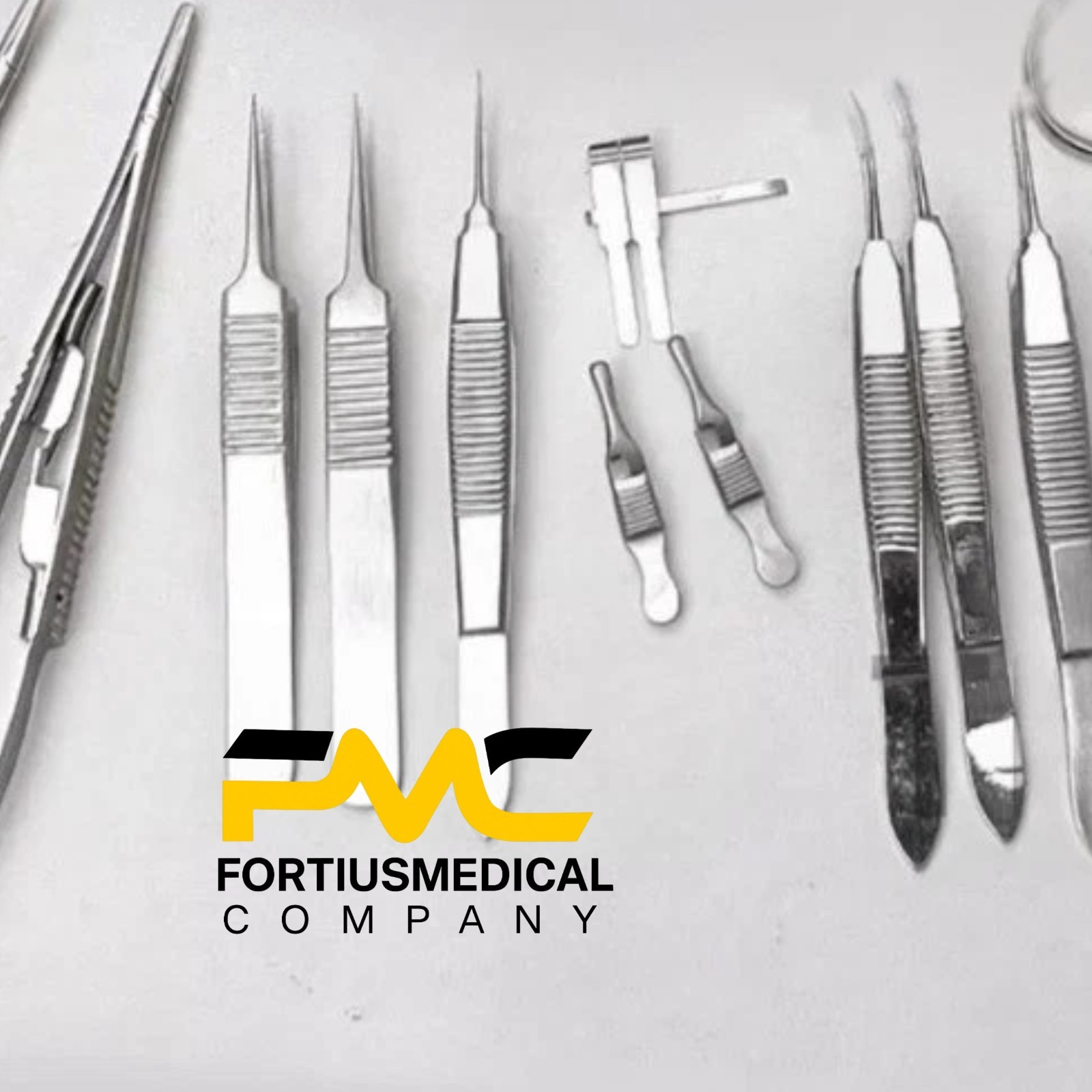 17PCS Micro Hand Surgery Instruments Kit Microvascular Clamp Surgical Suture Kit
