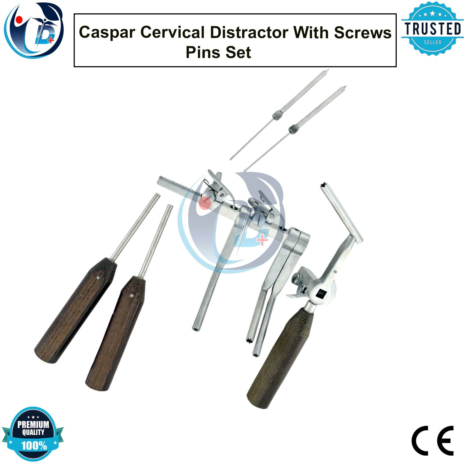 Caspar Cervical Distractor With Screws Pins Set Neurosurgical Orthopedic Set