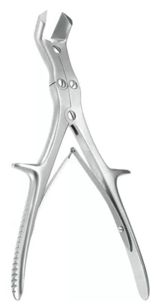 Stille-Horsley Bone Cutting Forceps, 10.5″, S-Shaped Angled Blades, Premium