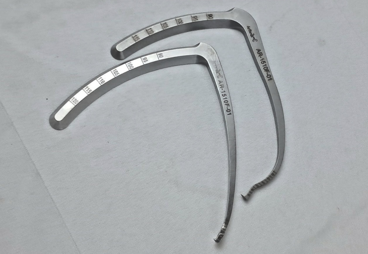 Set of 2 Arthrex AR-1510F-01 Femoral ACL Marking Hooks 7mm & 8mm Arthroscopic