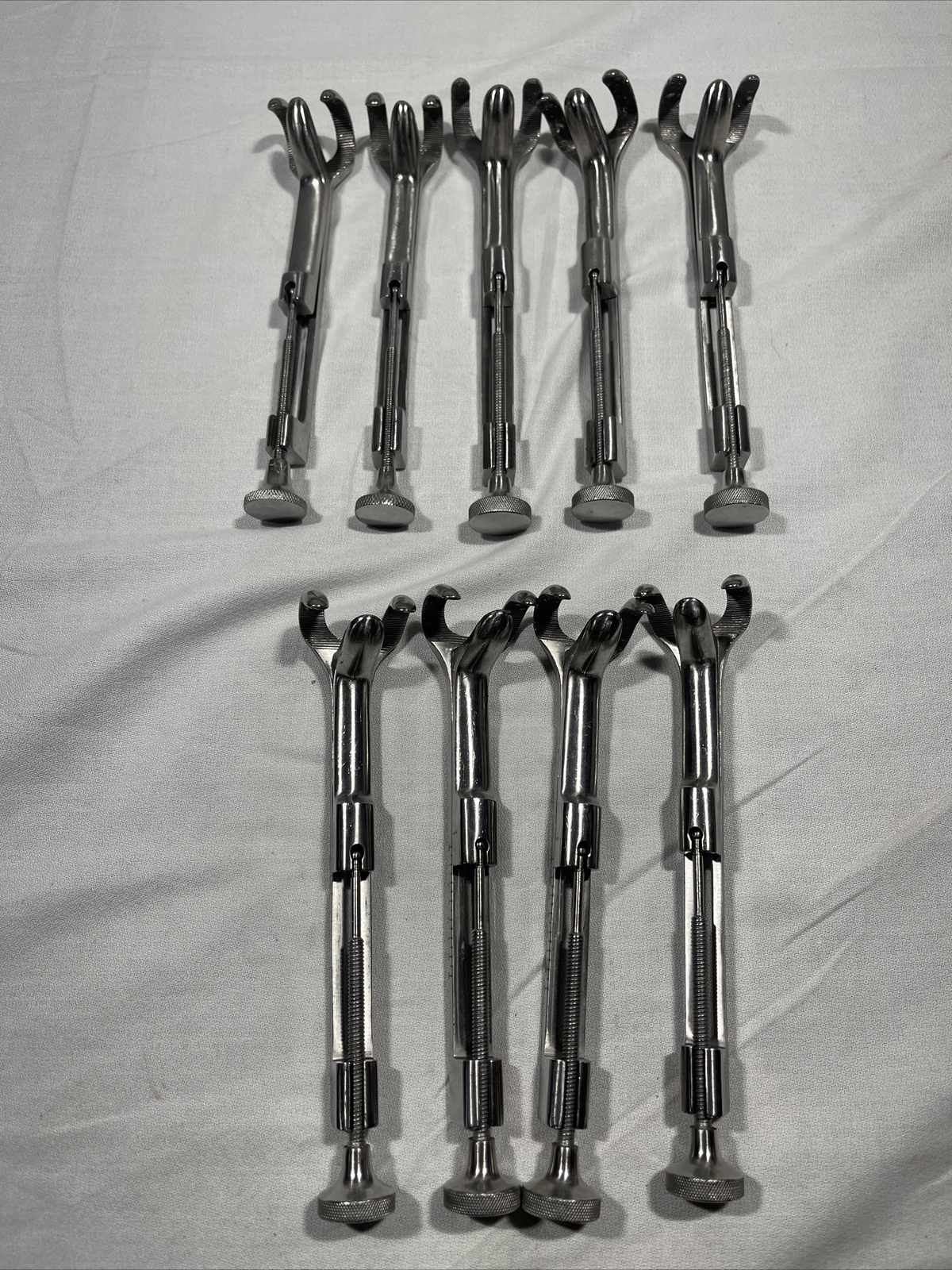 LOT OF 9 SONTEC NIFA Lowman Bone Holding Clamp Orthopedic