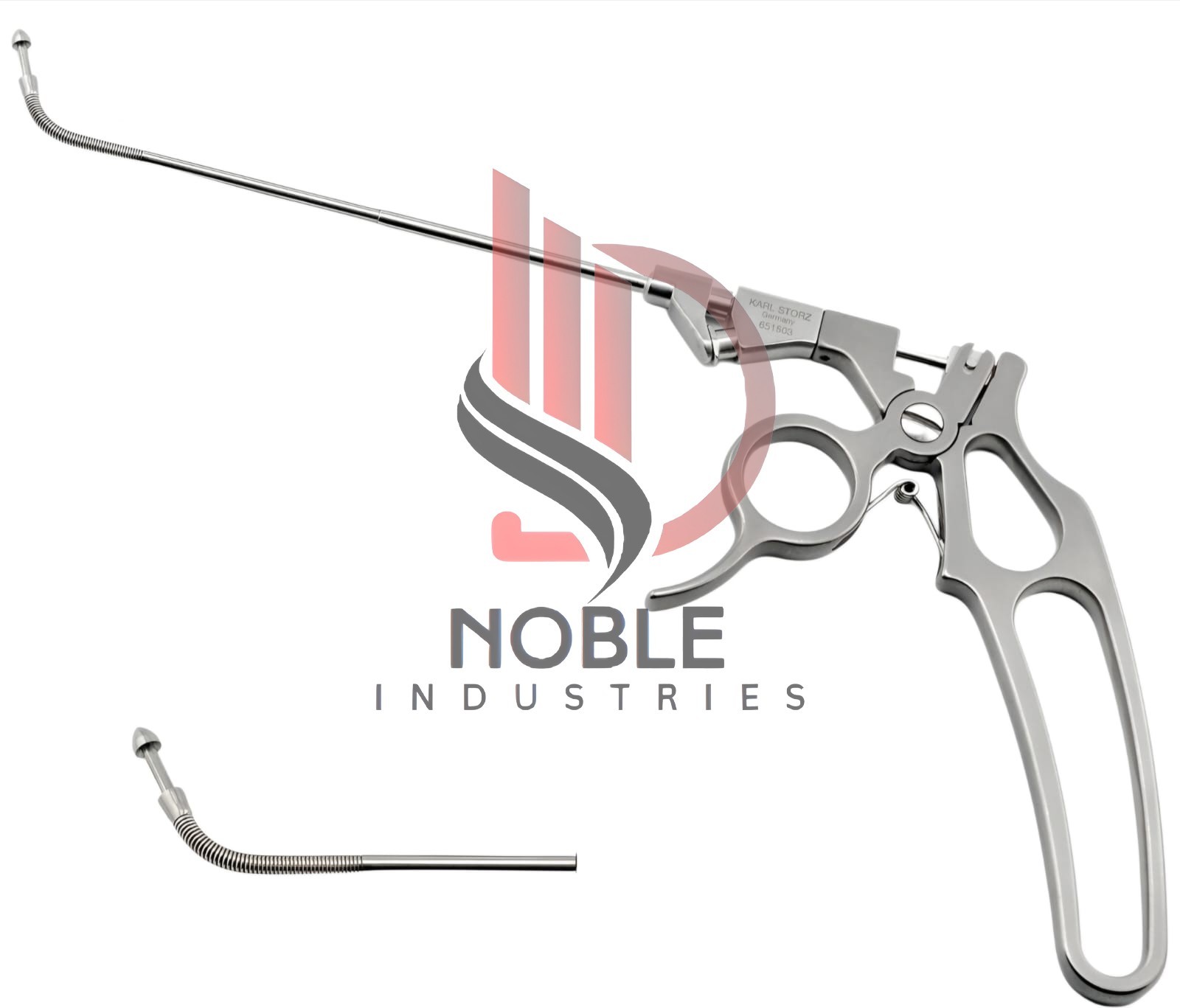 KARL STORZ 651503 HOSEMANN Frontal Sinus Nasal Recess Punch Circular Cutting 8