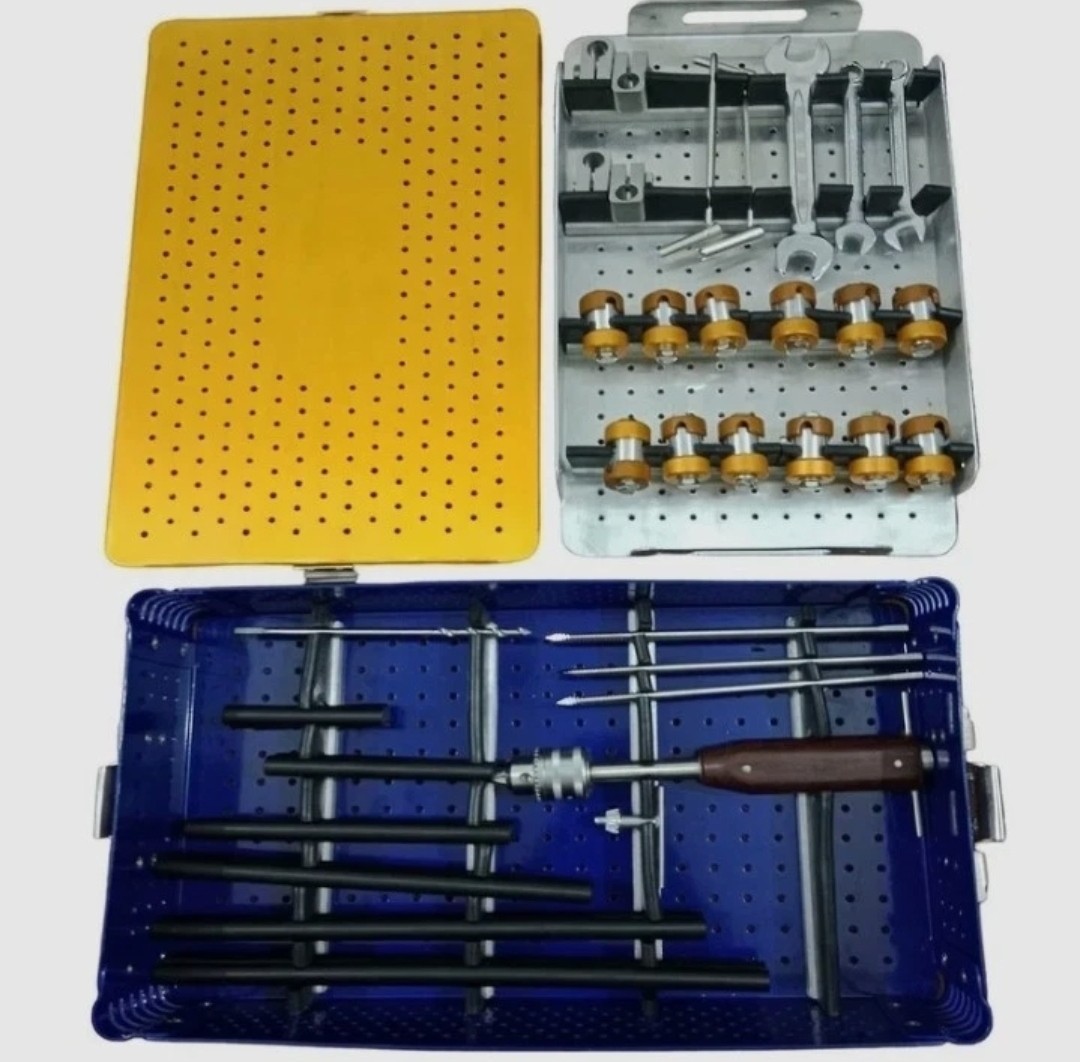 External Fixator Instrument W Box Orthopedic Surgical